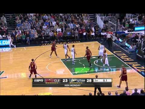 LeBron James vs Utah Jazz 14.03.2016 (23Pts)