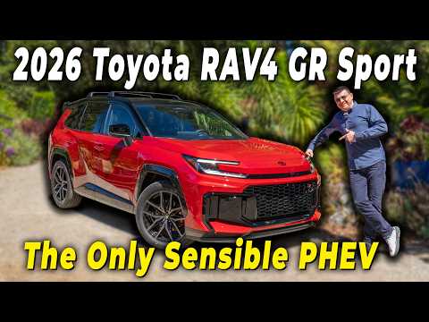Thumbnail for 2026 Toyota RAV4 GR Sport - The Only Plug In Hybrid That Makes Sense In America (anymore) by Plug-in hybrid