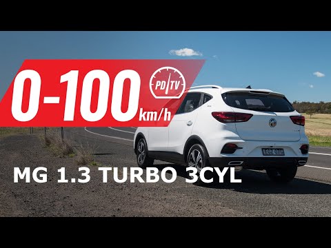 2021 MG ZST 0-100km/h & engine sound [short edit]