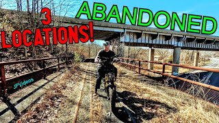 3 FORGOTTEN Places in One Day - Abandoned Park, Railroad & Lost Road