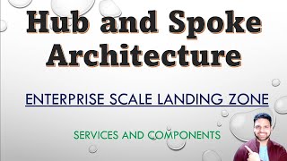 Hub and Spoke Enterprise-Scale Landing Zone Networking | Whiteboard De