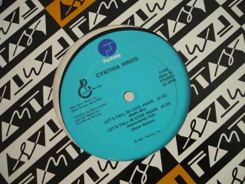 Cynthia Hinds - Let's Fall In Love Again  ( VOCAL & DUB ) - SLOW JAM