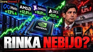 🚨 DI akcijos vėl šauna - kodėl rinka ignoruoja visus perspėjimus?