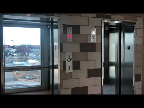 (Epic Motor) MEI Hydraulic Parking Elevators @ Apple Valley Transit Station in Apple Valley, MN