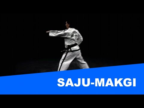 SAJU MAKGI (Nácvik bloku do 4 stran) v taekwondu ITF