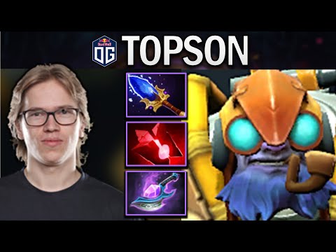 OG.TOPSON TINKER WITH AGHANIMS AND ARCANE BLINK - DOTA 2 7.29 GAMEPLAY