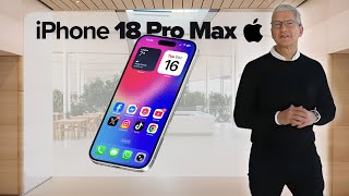 iPhone 18 Pro Max - 9 Huge Changes That Actually Matter!