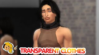 How to create Transparent Clothes in The Sims 4 FAST and EASY