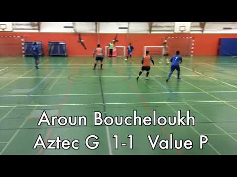 Futsal Social Club Luxembourg  2017.10.04  Aztec Group - Value Partners (goals)