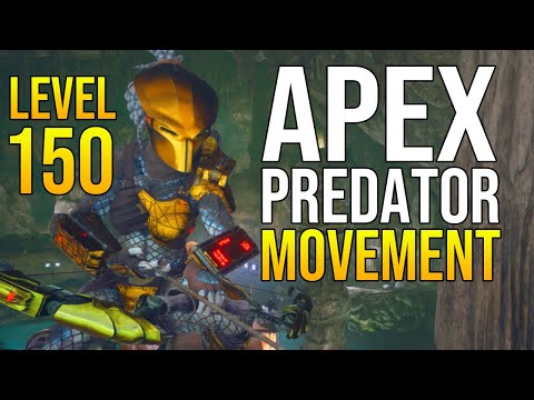 APEX PREDATOR MOVEMENT! Predator Hunting Grounds LEVEL 150 Predator Gameplay "MOVEMENT COMBOS!"