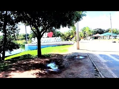 Lindo Lago de São Domingos de Goiás. 