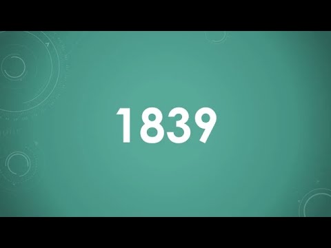 Das Jahr 1839 einfach und kurz erklärt