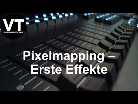 Infinity Chimp - Pixelmapping Erste Effekte