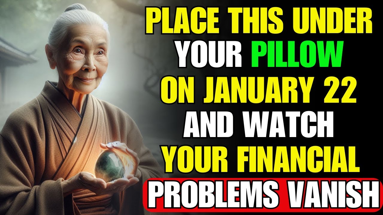 Place This Under Your Pillow on January 22 and Solve Your Money Problems | Buddhist Wisdom