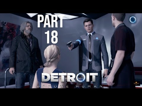 DETROIT BECOME HUMAN Walkthrough Gameplay Part 18 - (PS4) Kamski