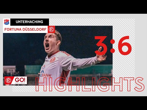 HIGHLIGHTS | SpVgg Unterhaching vs. Fortuna Düsseldorf 3:6 n.V. | Comeback mit Dreierpacker!