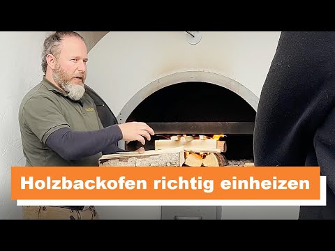 Properly heating a wood-fired oven - tips from a professional