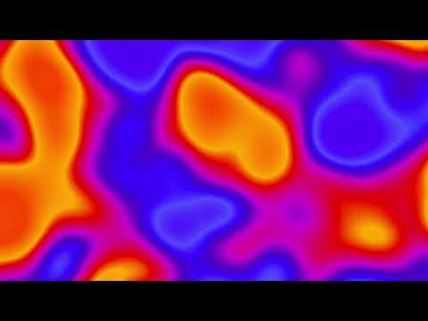 2h Colorful Sunset Trippy Screensaver | No Sound 4K