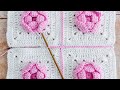 Joining Crochet Squares (Flat Slip Stitch Seam)