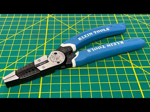Klein Tools K12065CR Heavy-Duty Wire Stripper/Crimper