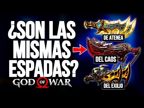 ¿LAS ESPADAS DEL CAOS, ATENEA Y EXILIO SON LAS MISMAS? - God of War | Explicación con Hipótesis 🔥