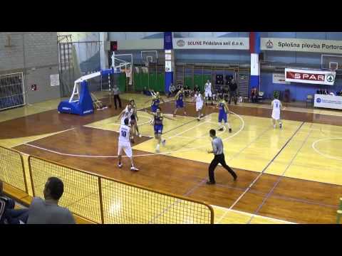 KK Portorož : KK Hopsi Polzela highlights 11.11.2014