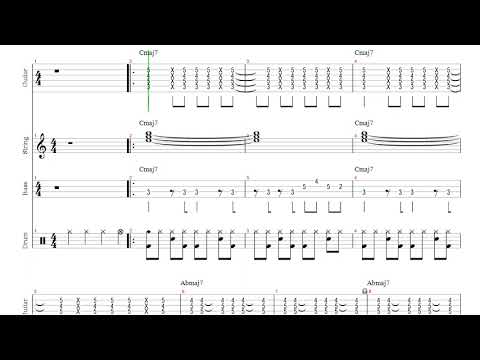 Improvise Idea 8 : Imaj7 - bVImaj7 ( Backing Track )