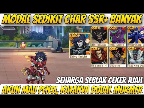 REVIEW AKUN MODAL DIKIT UNTUNG GEDE🔥, 7 SSR+ MAU PENSI AKUNNYA - One Punch Man The Strongest