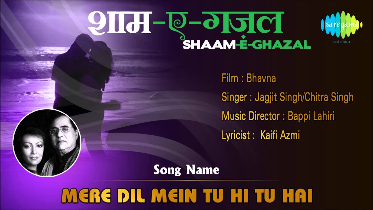 Mere Dil Mai Too Hee Too Hai Lyrics | Bhavna | Jagjit Singh, Chitra Singh | Bappi Lahiri