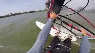 GoPro Windsurfing, Chasing Friends