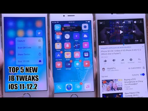 *NEW* TOP 5 FREE Jailbreak Tweaks For iOS 11-12.2