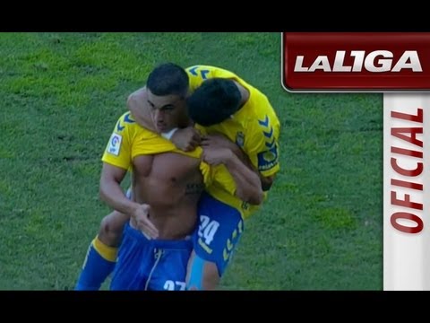 Gol de Asdrúbal (1-1) en el Las Palmas - Eibar - HD