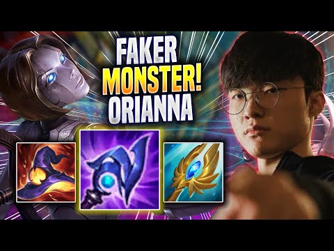FAKER IS A MONSTER WITH ORIANNA! - T1 Faker Plays Orianna MID vs Yasuo! | Season 2023