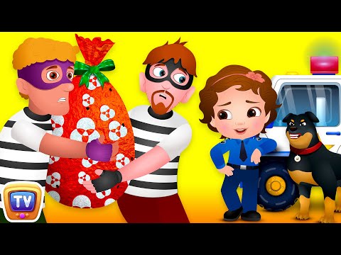 ChuChu TV Police The Egg Factory Theft Episode - ChuChu TV Police Fun Cartoons for Kids