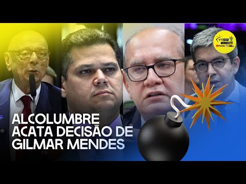Alcolumbre aceita decisão de Gilmar e enterra sonhos Bolsonarista