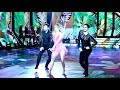 Mica Viciconte Bailó Salsa De A Tres Con Mucha Soltura Acompañada Por Dan Breitman