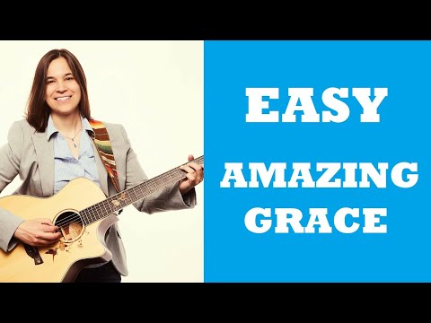 Amazing Grace Guitar Lesson For Beginners - Easy Guitar Version