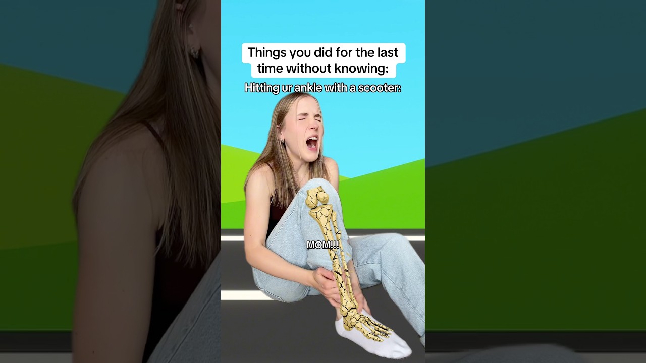 Things you did for the last time without knowing #funny #skit #pov