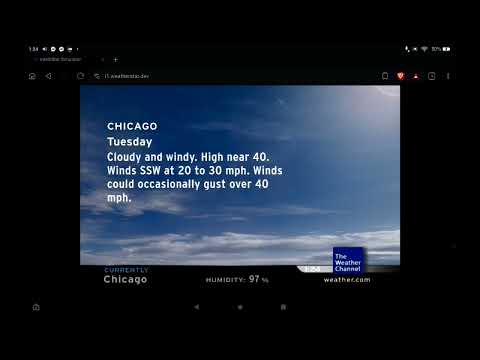 Weatherstar  and intellistar emulators  running in my fire table