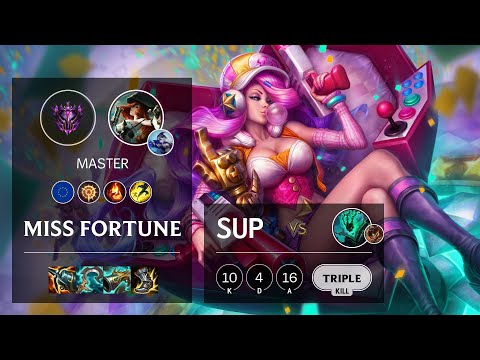 Miss Fortune Support vs Thresh - EUW Master Patch 11.13