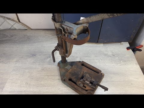 Drill stand restoration - Polish CELMA drill stand