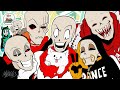 Skeleton Bone Dance Pacman Ghost Girl Dance Undertale Parody