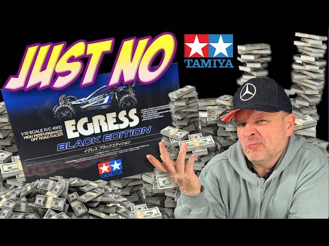 A $tep Too Far Tamiya? New Egress Black Unboxing.  Has Tamiya Crossed A Line On This Release?