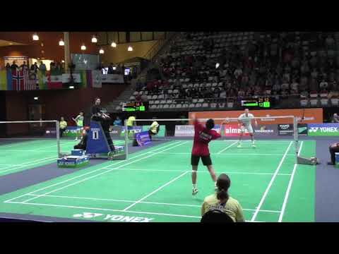 Kento Momota vs Hans-Kristian Vittinghus Nice Angle: Part 2