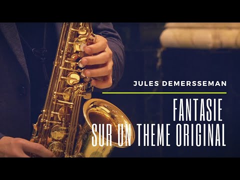 【Classical Saxophone Performance】Jules Demersseman Fantasie sur un thème original by Wonki Lee