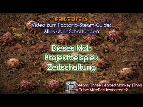 Factorio-Guide Alles über Schaltungen: [Projektbeispiel] Zeit-Schaltung