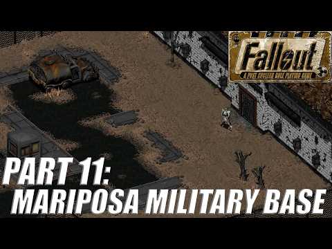 Fallout: 100% Playthrough Part 11: Mariposa Military Base