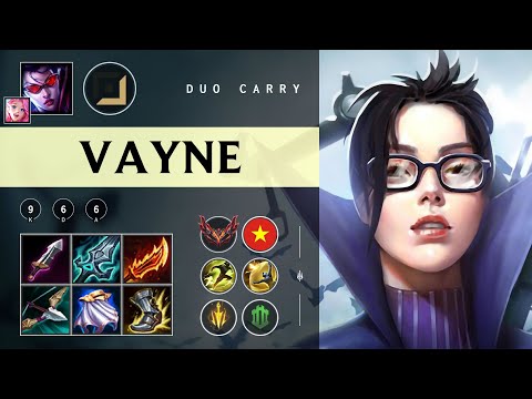 Vayne ADC vs Jhin - VN Grandmaster Patch 25.24