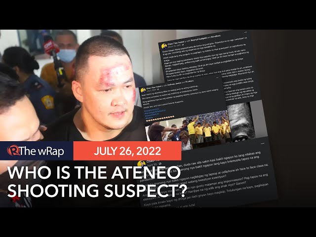 Ateneo shooting suspect Chao Tiao Yumol spews rage and hate online