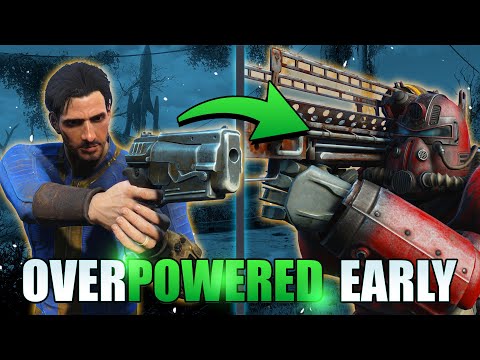How To Become Overpowered In The First 20 Minutes Of Fallout 4! The Best Start To The Wasteland!
